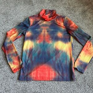 Stussy Multicolor Tie-Dye Turtleneck